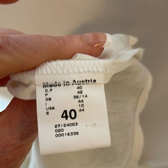 Vintage Giesswein 100% Linen Short Sleeve Top. - Picture 13 of 13